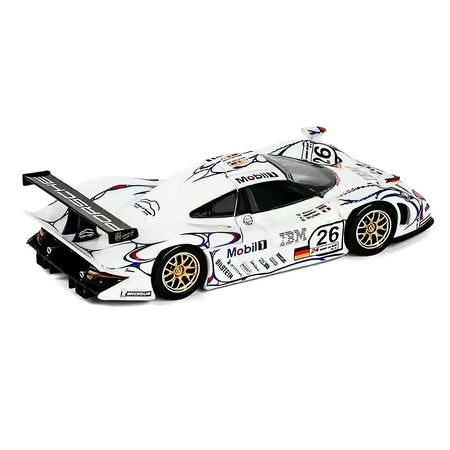 Porsche 911 GT1 #26 Allan McNish - Stephane Ortelli - Laurent Aiello "Porsche AG" Winner "24 Hours of Le Mans" (1998) 1/64 Diecast Model Car by Trends Hobby-Trends Hobby-ModelCars.com
