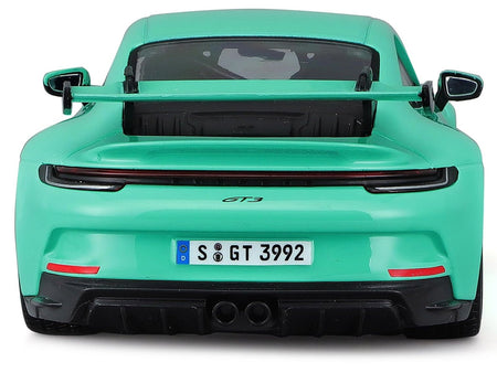 Porsche 911 GT3 Light Green 1/24 Diecast Model Car by Bburago-Bburago-ModelCars.com