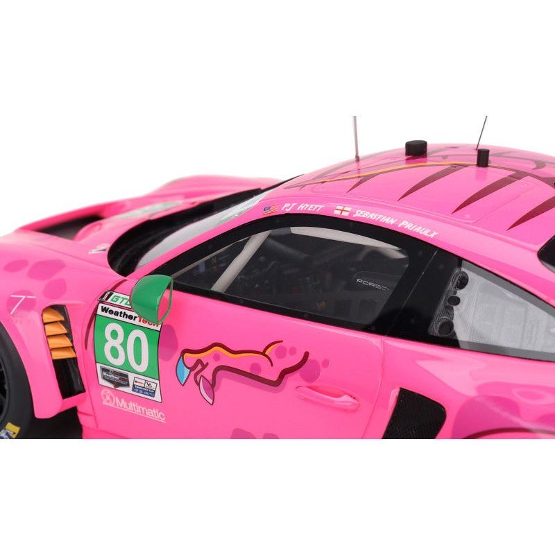 Porsche 911 GT3 R 80 P.J. Hyett - Sebastian Priaulx "AO Racing" IMSA "Michelin GT Challenge at VIR" (2023) 1/18 Model Car by Top Speed - Top Speed - ModelCars.com