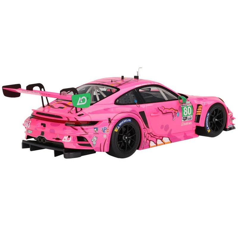 Porsche 911 GT3 R 80 P.J. Hyett - Sebastian Priaulx "AO Racing" IMSA "Michelin GT Challenge at VIR" (2023) 1/18 Model Car by Top Speed - Top Speed - ModelCars.com