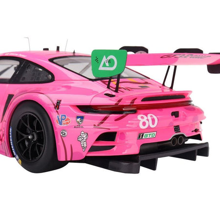 Porsche 911 GT3 R 80 P.J. Hyett - Sebastian Priaulx "AO Racing" IMSA "Michelin GT Challenge at VIR" (2023) 1/18 Model Car by Top Speed - Top Speed - ModelCars.com