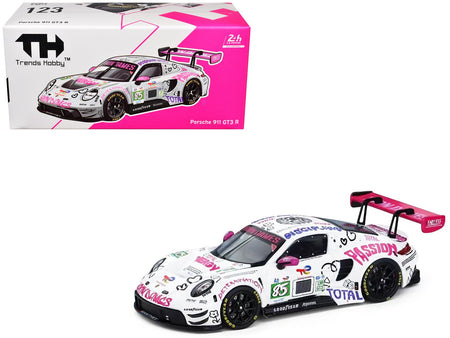 Porsche 911 GT3 R (992) #85 Sarah Bovy - Rahel Frey - Celia Martin "Iron Dames" LMGT3 Class "24 Hours of Le Mans" (2025) 1/64 Diecast Model Car by Trends Hobby-Trends Hobby-ModelCars.com