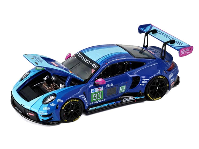 Porsche 911 GT3 R (992) #90 Antares Au - Klaus Bachler - Loek Hartog "Manthey" "24 Hours of Le Mans" (2024) 1/64 Diecast Model Car by Trends Hobby-Trends Hobby-ModelCars.com