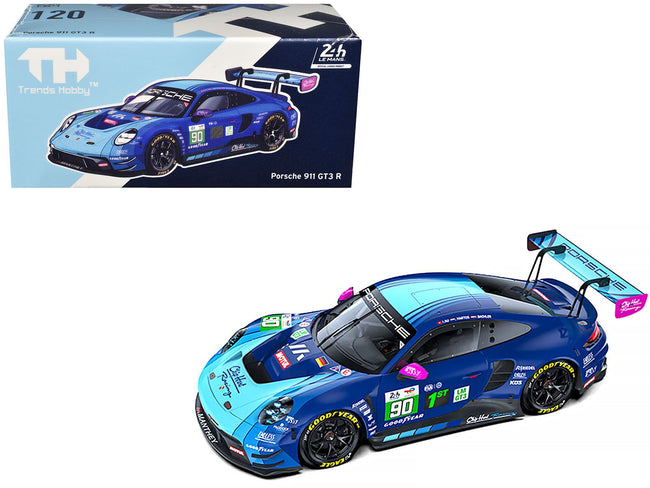 Porsche 911 GT3 R (992) #90 Antares Au - Klaus Bachler - Loek Hartog "Manthey" "24 Hours of Le Mans" (2024) 1/64 Diecast Model Car by Trends Hobby-Trends Hobby-ModelCars.com