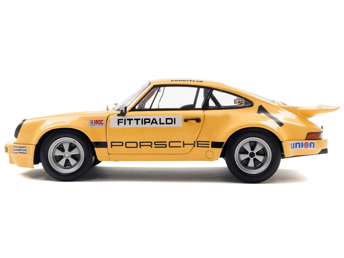 Porsche 911 IROC #1 Emerson Fittipaldi "International Race of Champions" (1974) "Competition" Series 1/18 Diecast Model Car by Solido-Solido-ModelCars.com