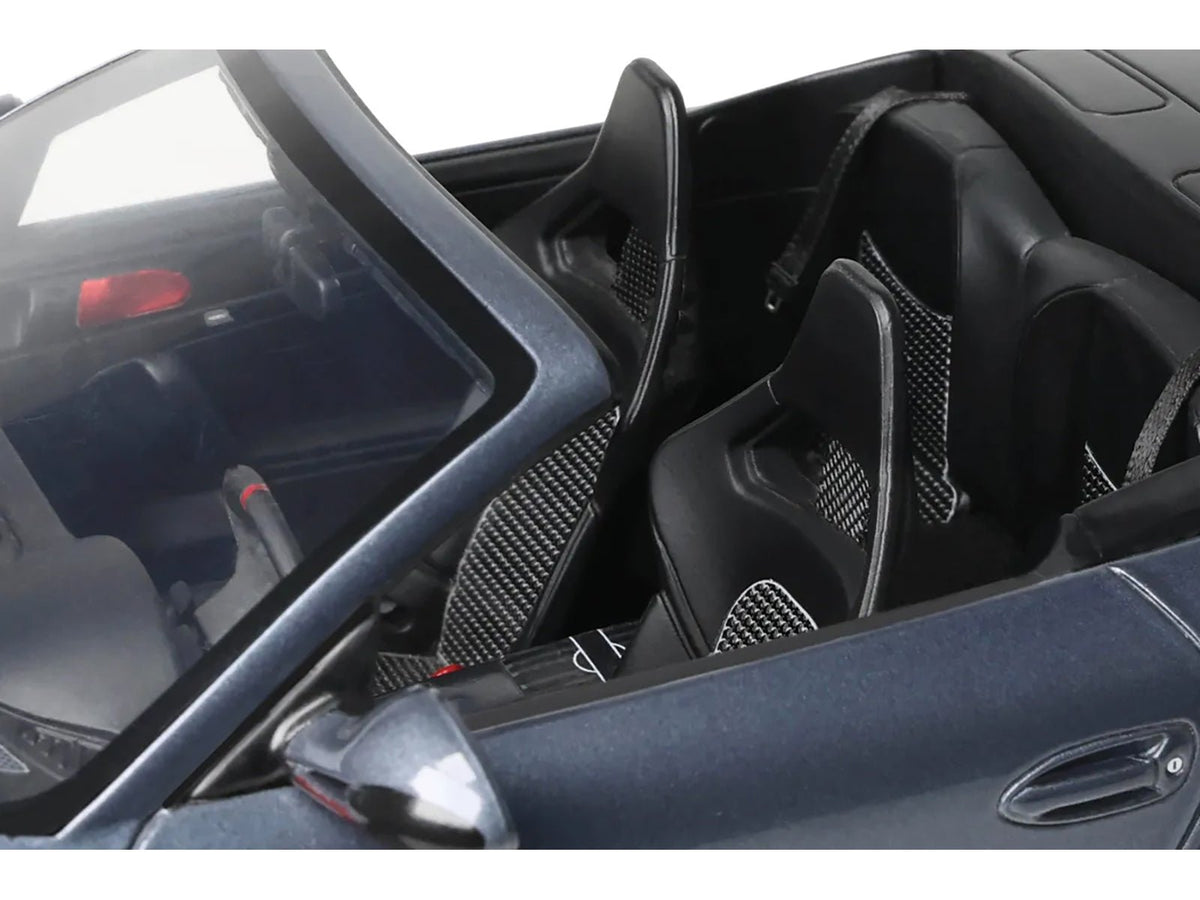 Porsche 911 LB-Works Alpha 9 Gray with Black Hood 1/18 Model Car by GT Spirit-GT Spirit-ModelCars.com