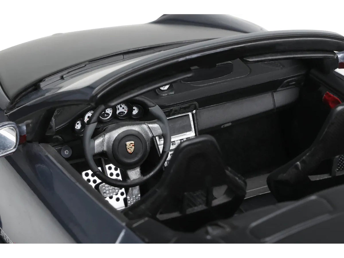 Porsche 911 LB-Works Alpha 9 Gray with Black Hood 1/18 Model Car by GT Spirit-GT Spirit-ModelCars.com