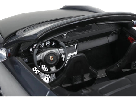 Porsche 911 LB-Works Alpha 9 Gray with Black Hood 1/18 Model Car by GT Spirit-GT Spirit-ModelCars.com