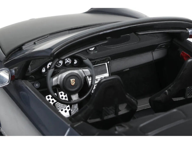 Porsche 911 LB-Works Alpha 9 Gray with Black Hood 1/18 Model Car by GT Spirit-GT Spirit-ModelCars.com