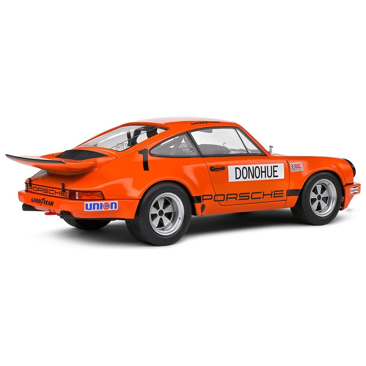 Porsche 911 RS 3.0 1 Mark Donohue Winner "IROC Daytona" (1974) "Competition" Series 1/18 Diecast Model Car by Solido - Solido - ModelCars.com