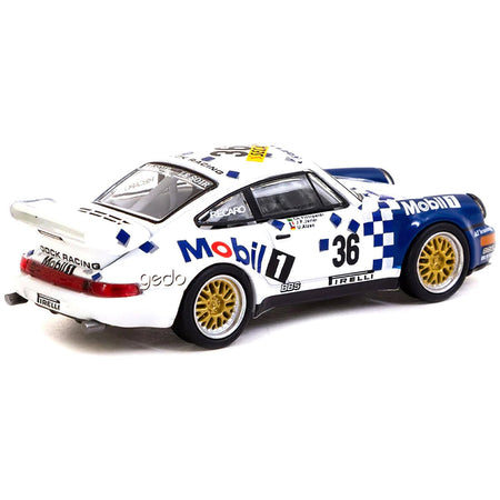 Porsche 911 RSR 3.8 36 Christian Fittipaldi - Jean - Pierre Jarier - Uwe Alzen "Roock Racing" Winner "Spa 24 Hours" (1993) "Collab64" Series 1/64 Diecast Model Car by Schuco & Tarmac Works - Schuco - ModelCars.com