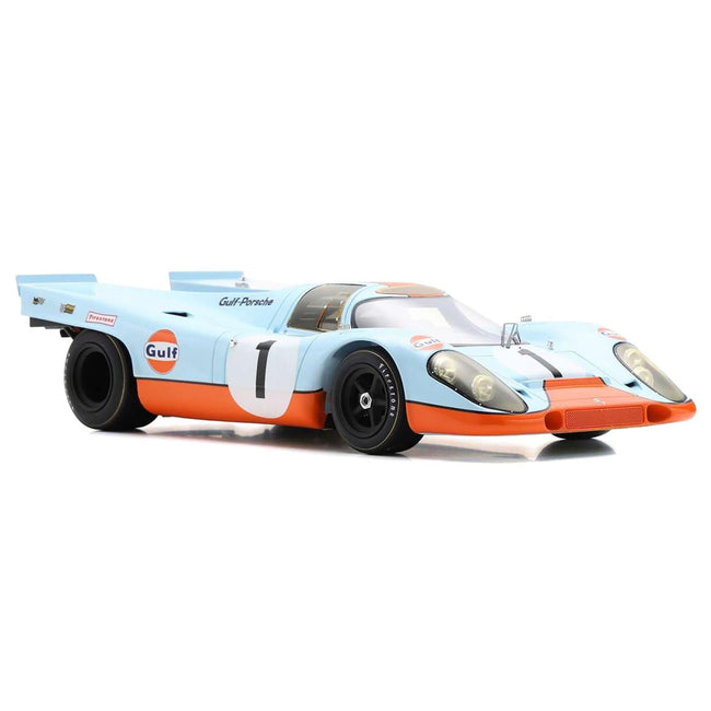 Porsche 917K #1 Jo Siffert - Brian Redman "J.W. Automotive Engineering" 2nd Place "24 Hours of Daytona" (1970) with Acrylic Display Case 1/18 Model Car by Spark-Spark-ModelCars.com