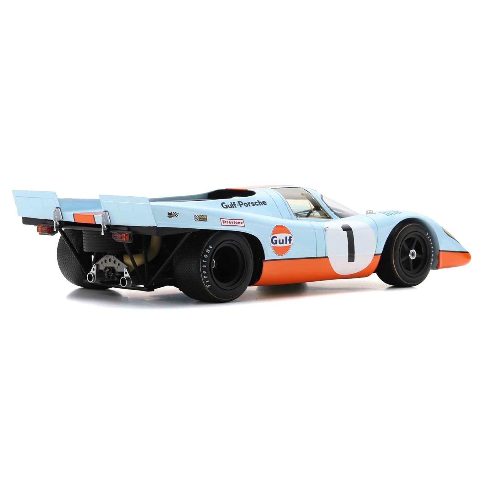 Porsche 917K 1 Jo Siffert - Brian Redman "J.W. Automotive Engineering" 2nd Place "24 Hours of Daytona" (1970) with Acrylic Display Case 1/18 Model Car by Spark - Spark - ModelCars.com
