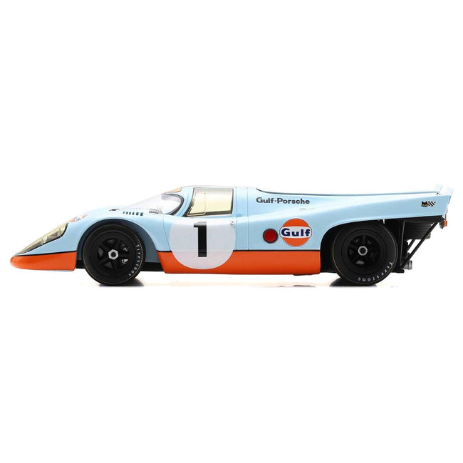 Porsche 917K #1 Jo Siffert - Brian Redman "J.W. Automotive Engineering" 2nd Place "24 Hours of Daytona" (1970) with Acrylic Display Case 1/18 Model Car by Spark-Spark-ModelCars.com