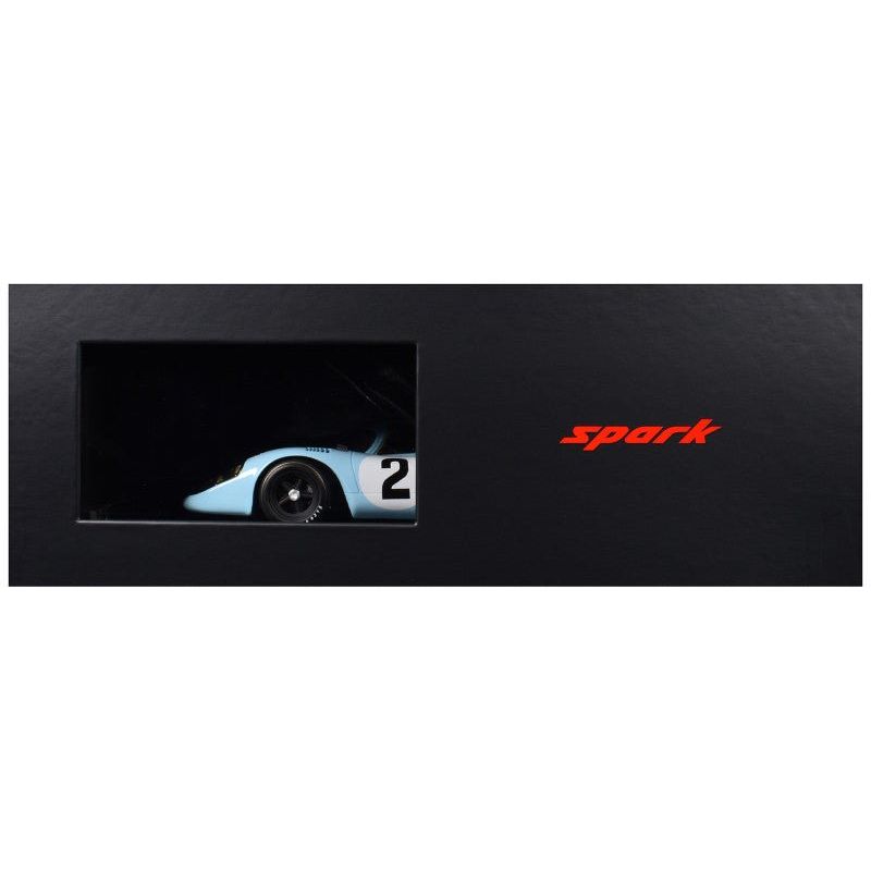 Porsche 917K 2 Pedro Rodriguez - Leo Kinnunen - Brian Redman "John Wyer Automotive Engineering" Winner "24 Hours of Daytona" (1970) with Acrylic Display Case 1/18 Model Car by Spark - Spark - ModelCars.com