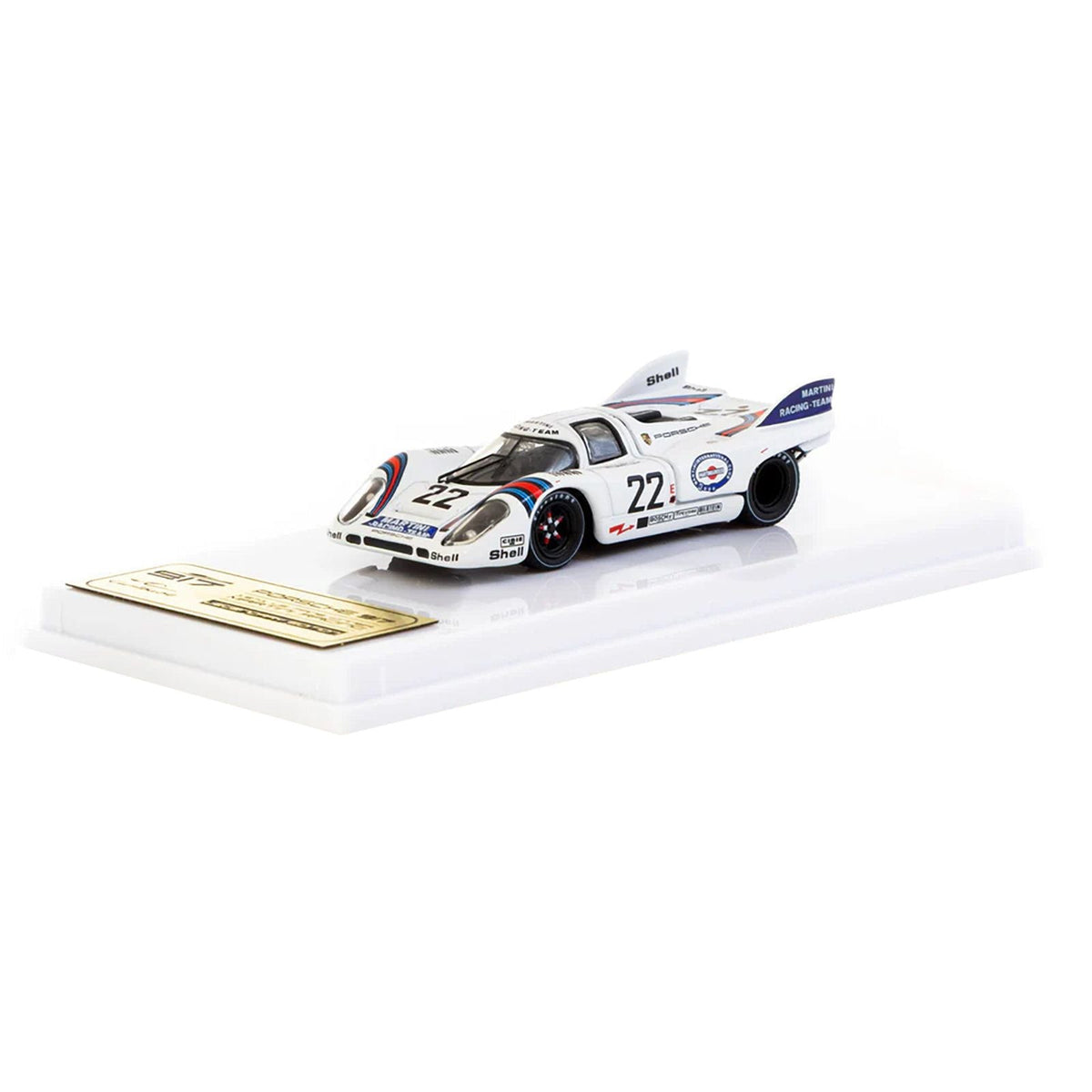 Porsche 917K #22 Gijs van Lennep - Helmut Marko "Martini Racing" Winner "24 Hours of Le Mans" (1971) "Curitiba64" Series 1/64 Diecast Model Car by Tarmac Works-Tarmac Works-ModelCars.com