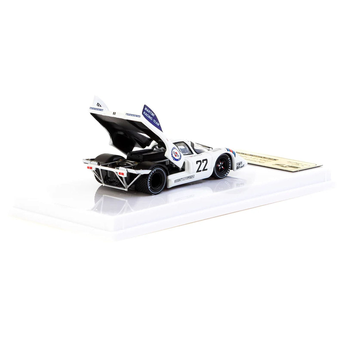 Porsche 917K #22 Gijs van Lennep - Helmut Marko "Martini Racing" Winner "24 Hours of Le Mans" (1971) "Curitiba64" Series 1/64 Diecast Model Car by Tarmac Works-Tarmac Works-ModelCars.com