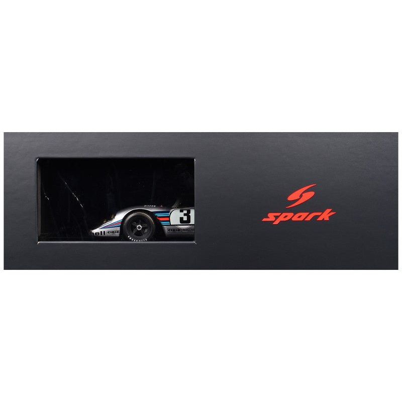 Porsche 917K 3 Vic Elford - Gerard Larrousse "Martini & Rossi Racing Team" Winner "12 Hours of Sebring" (1971) with Acrylic Display Case 1/18 Model Car by Spark - Spark - ModelCars.com