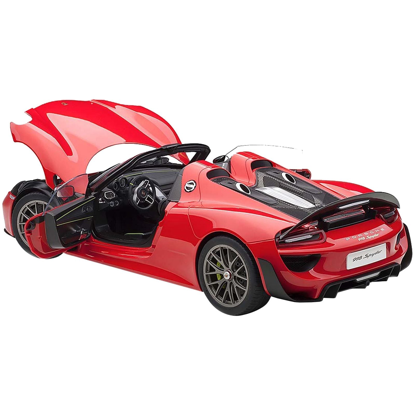 Porsche 918 Spyder Red 1/12 Model Car by Autoart - Autoart - ModelCars.com