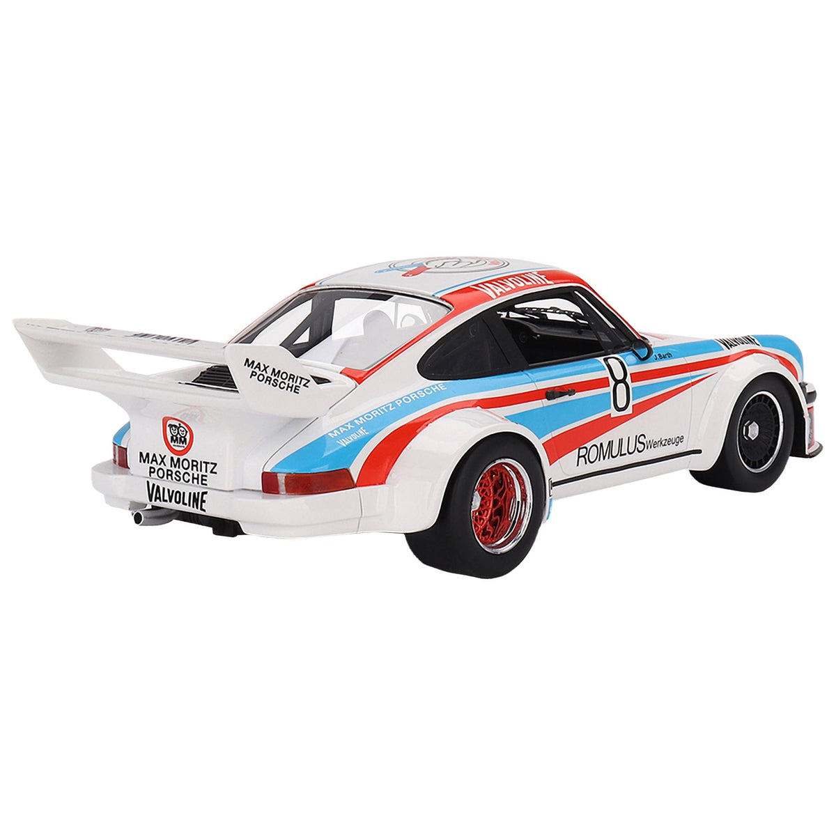 Porsche 934/5 8 Jurgen Barth - Edgar Doren "Max Moritz Team - Nurburgring 1000 Kilometres" (1977) 1/18 Model Car by Top Speed - Top Speed - ModelCars.com