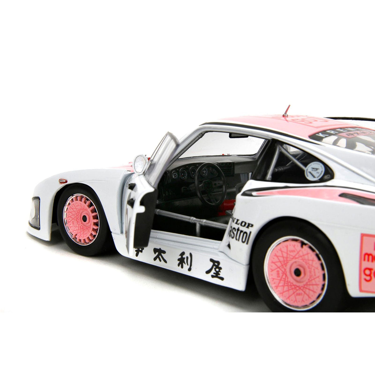 Porsche 935 K3 #6 Bob Wollek - Henri Pescarolo Winner "Suzuka 1000KM" (1981) "Pink Slips" Series 1/18 Diecast Model Car by Jada-Jada-ModelCars.com