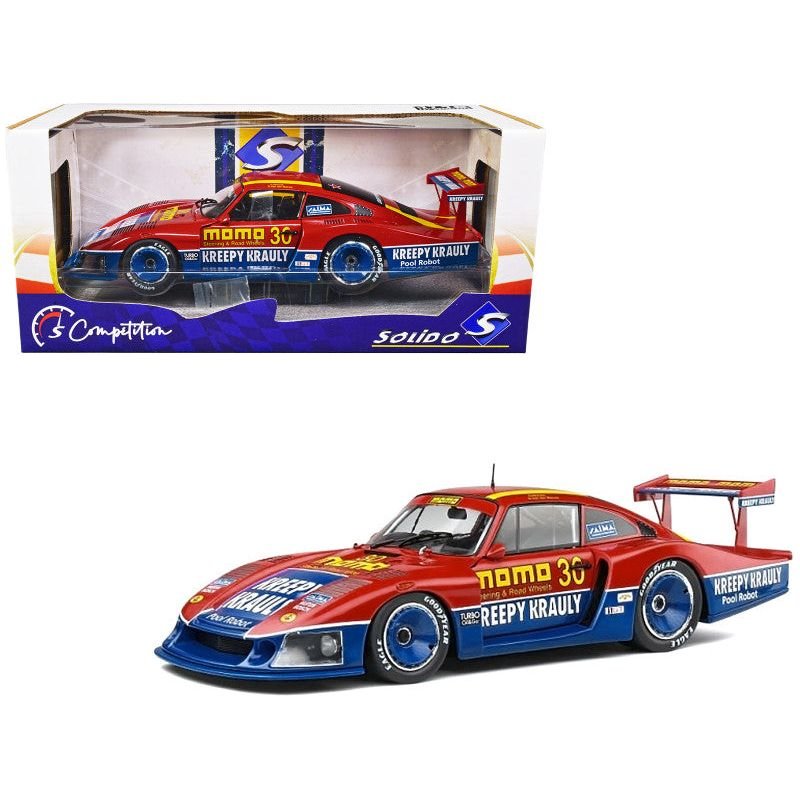 Porsche 935 Moby Dick 30 RHD (Right Hand Drive) Giampiero Moretti - Sarel van der Merwe "Kreepy Krauly" 6 Hours of Mid - Ohio (1983) "Competition" Series 1/18 Diecast Model Car by Solido - Solido - ModelCars.com