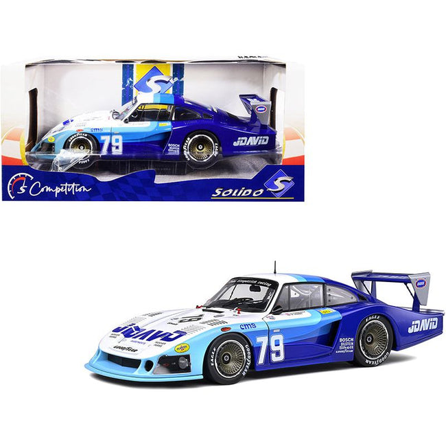 Porsche 935 Moby Dick RHD (Right Hand Drive) 79 John Fitzpatrick - David Hobbs 24H of Le Mans (1982) "Competition" Series 1/18 Diecast Model Car by Solido - Solido - ModelCars.com