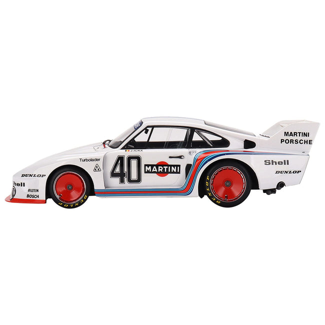 Porsche 935/77 2.0 "935 Baby" 40 Jacky Ickx "Martini Racing" Division II Winner "DRM Hockenheim" (1977) 1/18 Model Car by Top Speed - Top Speed - ModelCars.com