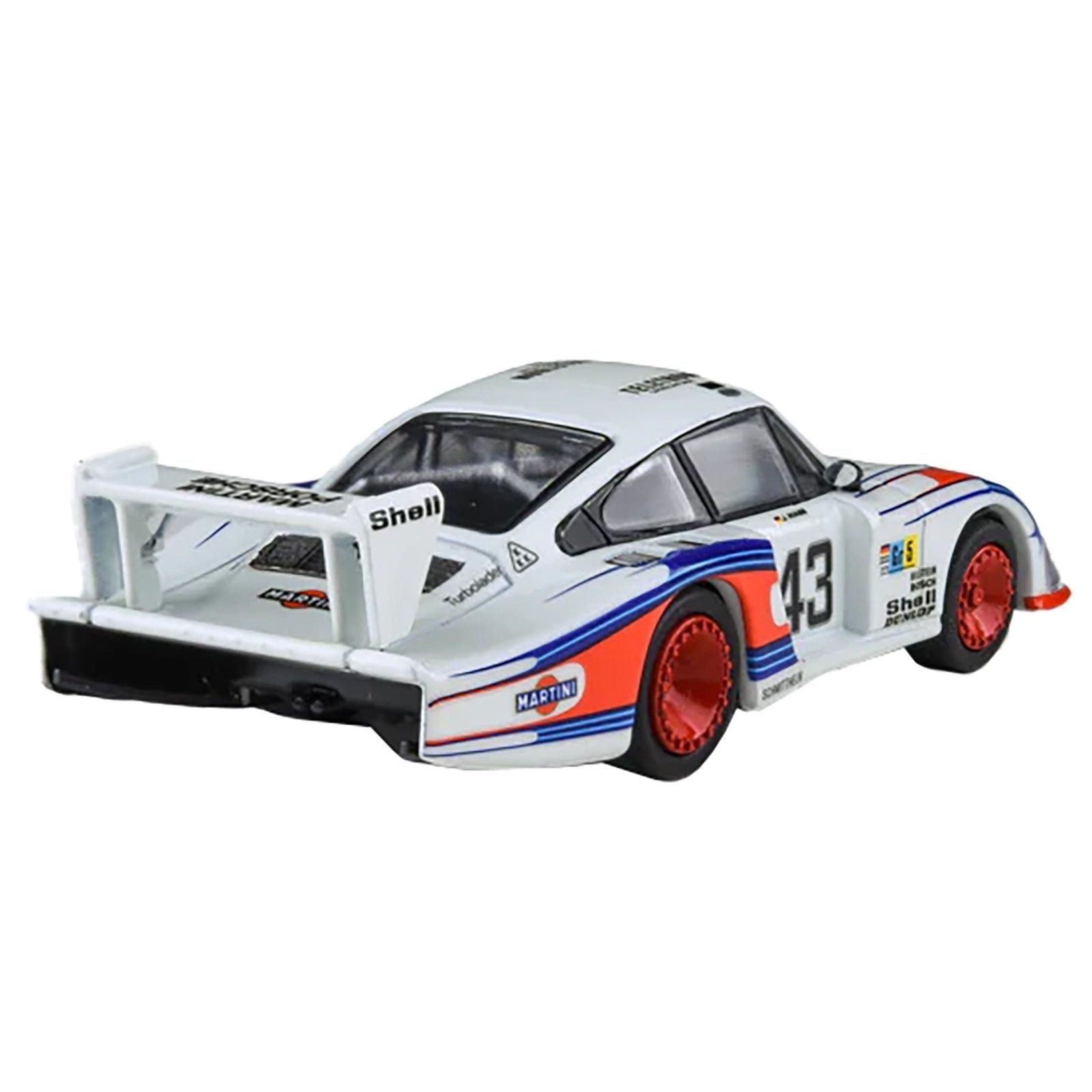 Porsche 935/78 "Moby Dick" 43 Rolf Stommelen - Manfred Schurti "Martini Racing Porsche System" "24 Hours of Le Mans" (1978) 1/64 Diecast Model Car by Paragon Models - Paragon - ModelCars.com