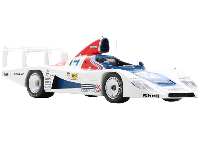 Porsche 936 #14 Bob Wollek - Hurley Haywood "Essex Motorsport Porsche" "24 Hours of Le Mans" (1979) with Acrylic Display Case 1/18 Model Car by Spark-Spark-ModelCars.com
