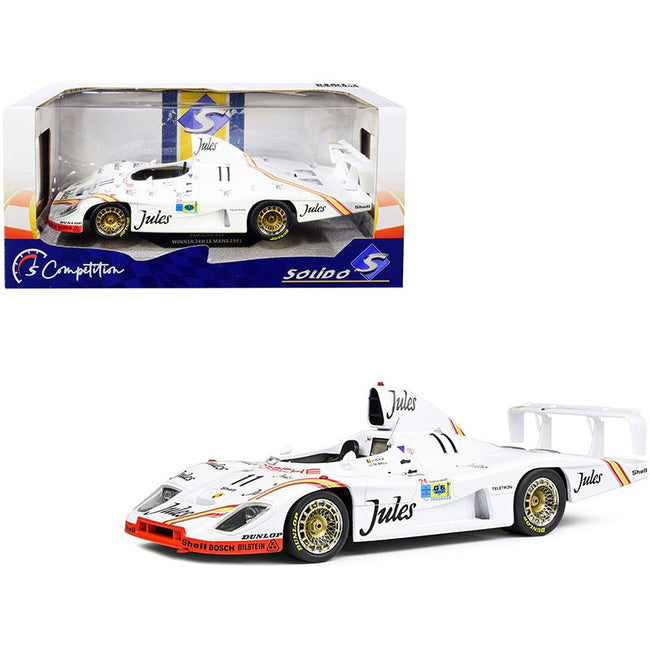 Porsche 936 RHD (Right Hand Drive) 11 Derek Bell - Jacky Ickx Winner 24H of Le Mans (1981) "Competition" Series 1/18 Diecast Model Car by Solido - Solido - ModelCars.com
