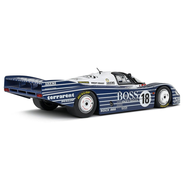 Porsche 956LH #18 Jurgen Lassig - Axel Plankenhorn - Desire Wilson "24 Hours of Le Mans" (1983) "Competition" Series 1/18 Diecast Model Car by Solido-Solido-ModelCars.com