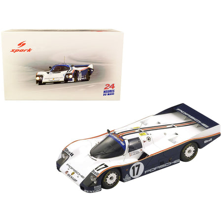Porsche 962 C 17 Hans - Joachim Stuck - Derek Bell - Al Holbert "Rothmans Porsche" Winner 24 Hours of Le Mans (1987) 1/18 Model Car by Spark - Spark - ModelCars.com