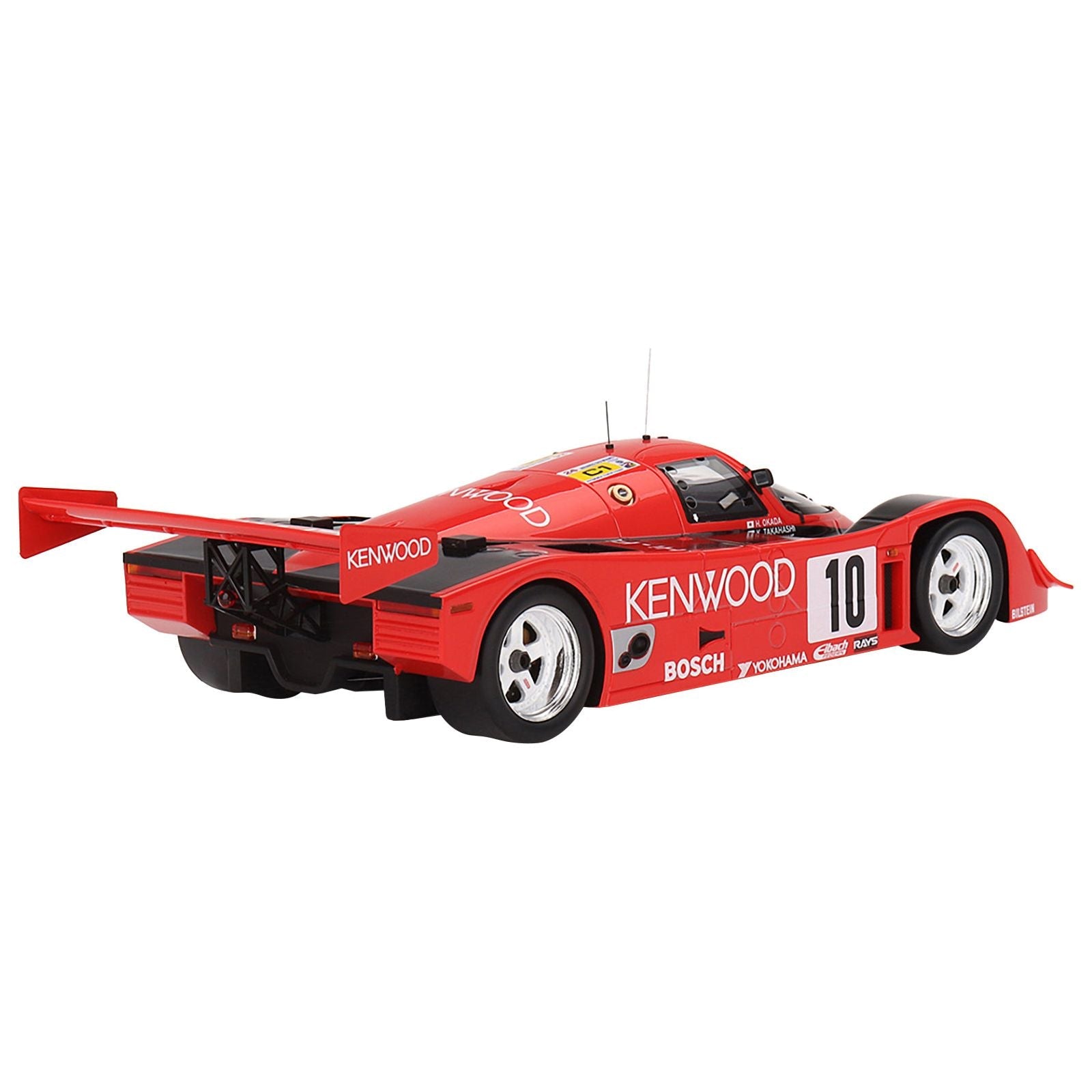 Porsche 962 CK6 10 Kunimitsu Takahashi - Sarel van der Merwe - Hideki Okada "Porsche Kremer Racing" C1 "24 Hours of Le Mans" (1990) 1/18 Model Car by Top Speed - Top Speed - ModelCars.com