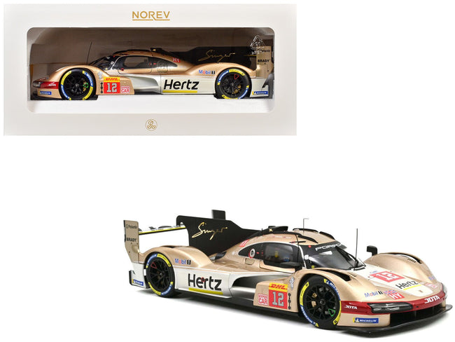 Porsche 963 #12 Callum Ilott - Will Stevens "Hertz Team Jota" Winner "6 Hours of Spa-Francorchamps" (2024) 1/18 Diecast Model Car by Norev-Norev-ModelCars.com