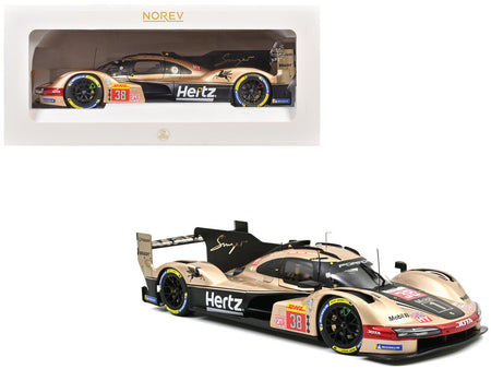 Porsche 963 #38 Jenson Button - Phil Hanson - Oliver Rasmussen "Hertz Team Jota" "Lone Star Le Mans" (2024) 1/18 Diecast Model Car by Norev-Norev-ModelCars.com