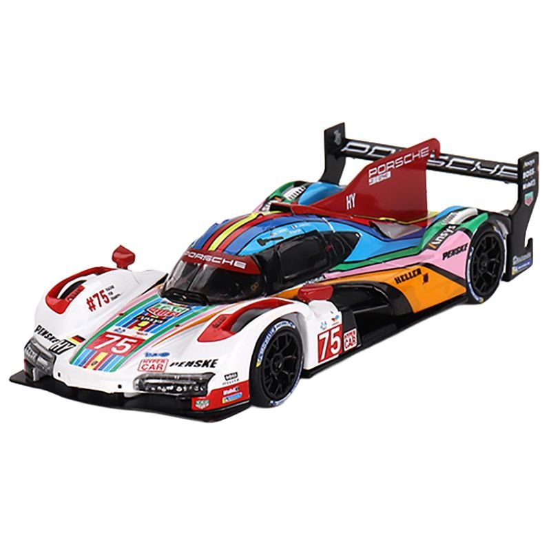Porsche 963 "Porsche Penske Motorsport" 24 Hours of Le Mans (2023) Set of 3 Cars Limited Edition to 3000 pieces Worldwide 1/64 Diecast Model Car by Mini GT-Mini GT-ModelCars.com