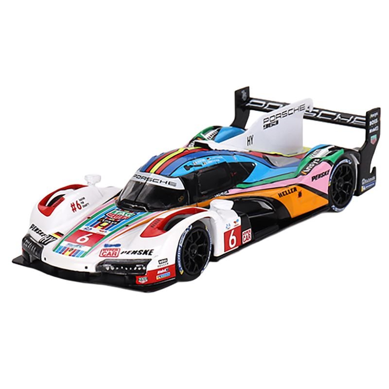 Porsche 963 "Porsche Penske Motorsport" 24 Hours of Le Mans (2023) Set of 3 Cars Limited Edition to 3000 pieces Worldwide 1/64 Diecast Model Car by Mini GT-Mini GT-ModelCars.com