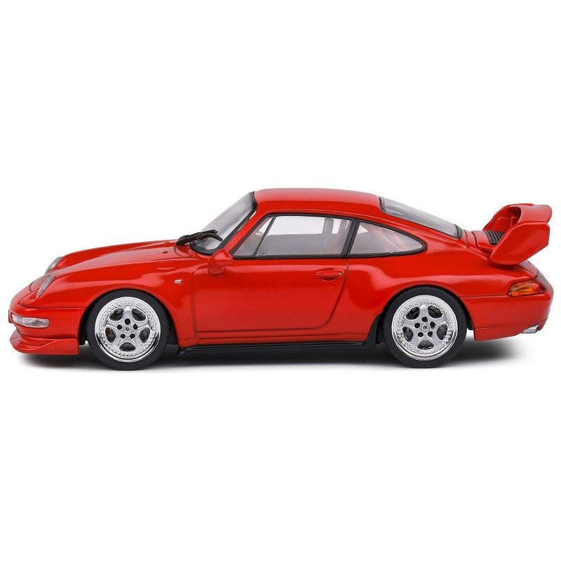 Porsche 993 RS Clubsport Red 1/43 Diecast Model Car by Solido - Solido - ModelCars.com