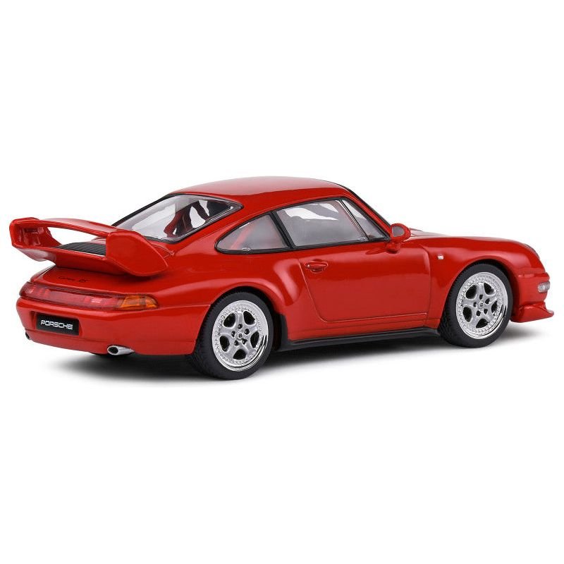 Porsche 993 RS Clubsport Red 1/43 Diecast Model Car by Solido - Solido - ModelCars.com