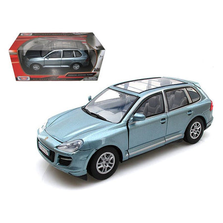 Porsche Cayenne Turbo Grey 1/24 Diecast Car Model by Motormax - Motormax - ModelCars.com
