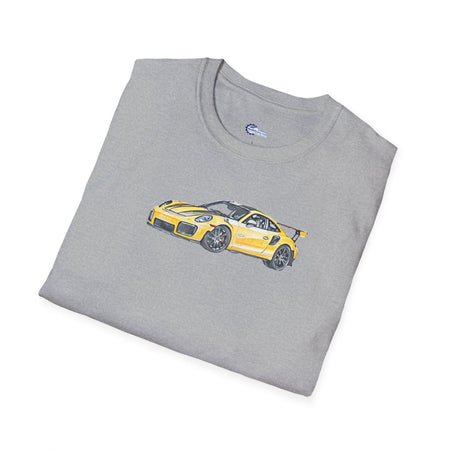 Porsche GT2RS (991.1) Inspired - Sketch Art T-Shirt-Modelcars.com-ModelCars.com