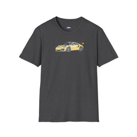 Porsche GT2RS (991.1) Inspired - Sketch Art T-Shirt-Modelcars.com-ModelCars.com
