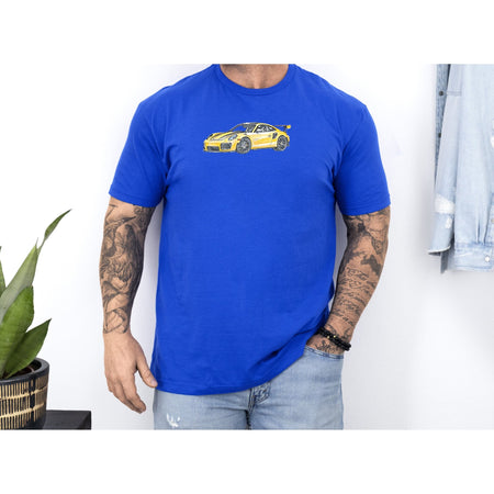 Porsche GT2RS (991.1) Inspired - Sketch Art T-Shirt-Modelcars.com-ModelCars.com