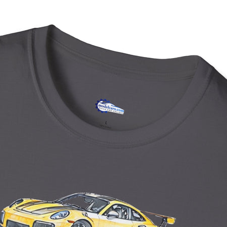 Porsche GT2RS (991.1) Inspired - Sketch Art T-Shirt-Modelcars.com-ModelCars.com