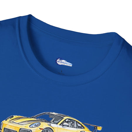 Porsche GT2RS (991.1) Inspired - Sketch Art T-Shirt-Modelcars.com-ModelCars.com