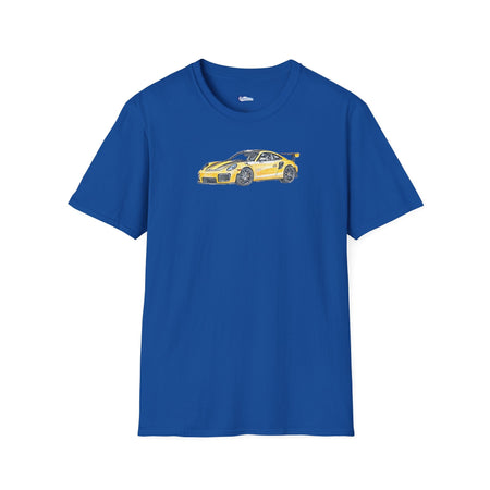 Porsche GT2RS (991.1) Inspired - Sketch Art T-Shirt-Modelcars.com-ModelCars.com