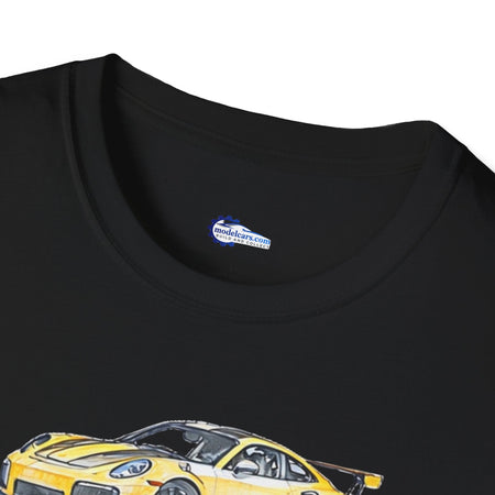 Porsche GT2RS (991.1) Inspired - Sketch Art T-Shirt-Modelcars.com-ModelCars.com