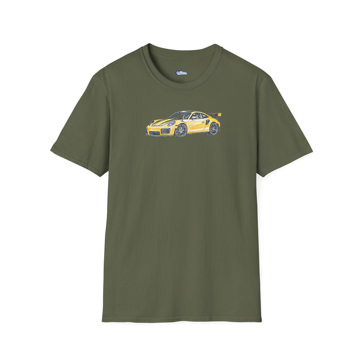 Porsche GT2RS (991.1) Inspired - Sketch Art T-Shirt-Modelcars.com-ModelCars.com