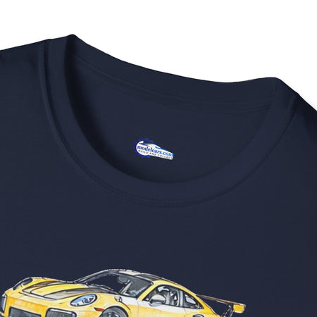 Porsche GT2RS (991.1) Inspired - Sketch Art T-Shirt-Modelcars.com-ModelCars.com